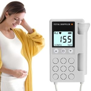 New Fetal Doppler Baby Heartbeat Monitor